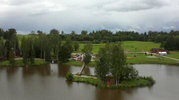 Фото номера Дом отдыха Загородные дома Trīssaliņas г. Aumeisteri 15