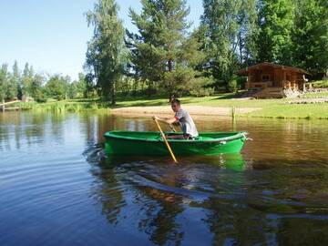 Фото номера Дом отдыха Загородные дома Trīssaliņas г. Aumeisteri 37